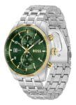 Hugo Boss Herenhorloge Skytraveller Staal HB1514195