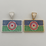 925 zilver Roma & Sinti (Gypsy) hanger
