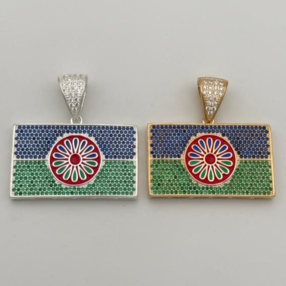 925 zilver Roma & Sinti (Gypsy) hanger