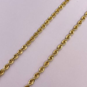 14 karaat rope chain