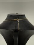 Prachtige 14 karaat gouden dames ketting 45 cm verstelbaar