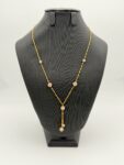 Prachtige 14 karaat gouden Surinamese ketting 43 cm