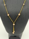 Prachtige 14 karaat gouden Surinamese ketting 43 cm
