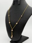 Prachtige 14 karaat gouden Surinamese ketting 43 cm